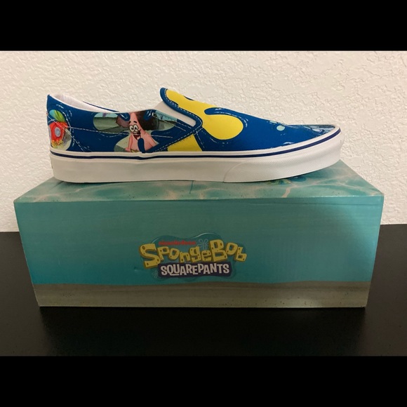 New Host Pick New Mens SpongeBob Vans Collaboration Size 10 11.5 Sneakers Shoes - Picture 9 of 16